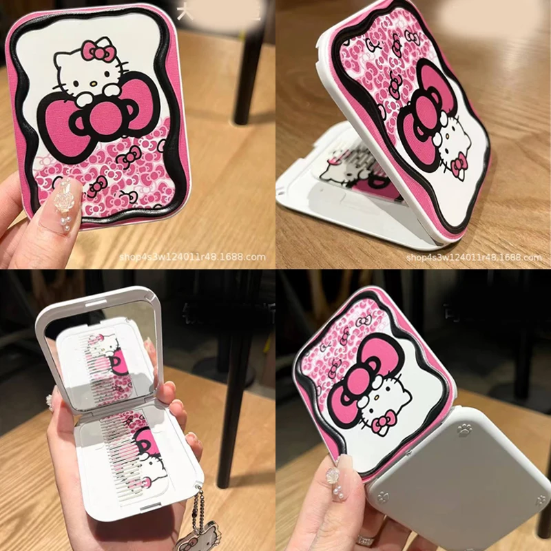 Beauty Makeup Vanity - Anime Hello Kitty Makeup Mirror Kt