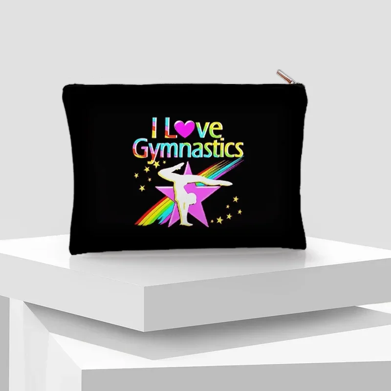 I Love Gymnastics Zipper Pouch - огляд і ціна Beauty Kiss Makeup