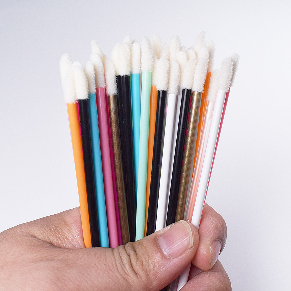 50Pcs Disposable Lip Brush Eye - огляд і ціна Beauty Kiss Makeup
