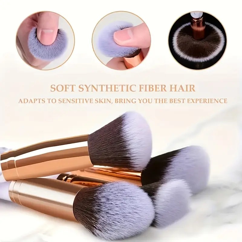 10-Piece Marble Brush Set + Be - огляд і ціна Beauty Makeup Gift Sets