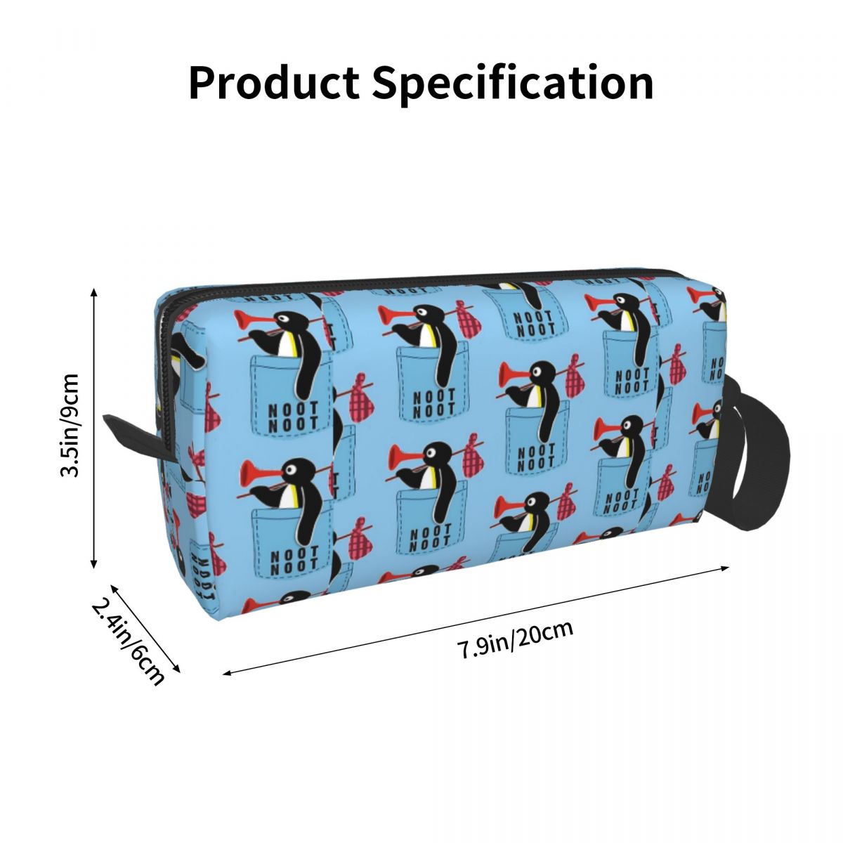 Angry Pingu Noot Noot Pocket O - огляд і ціна Makeup Beauty Official