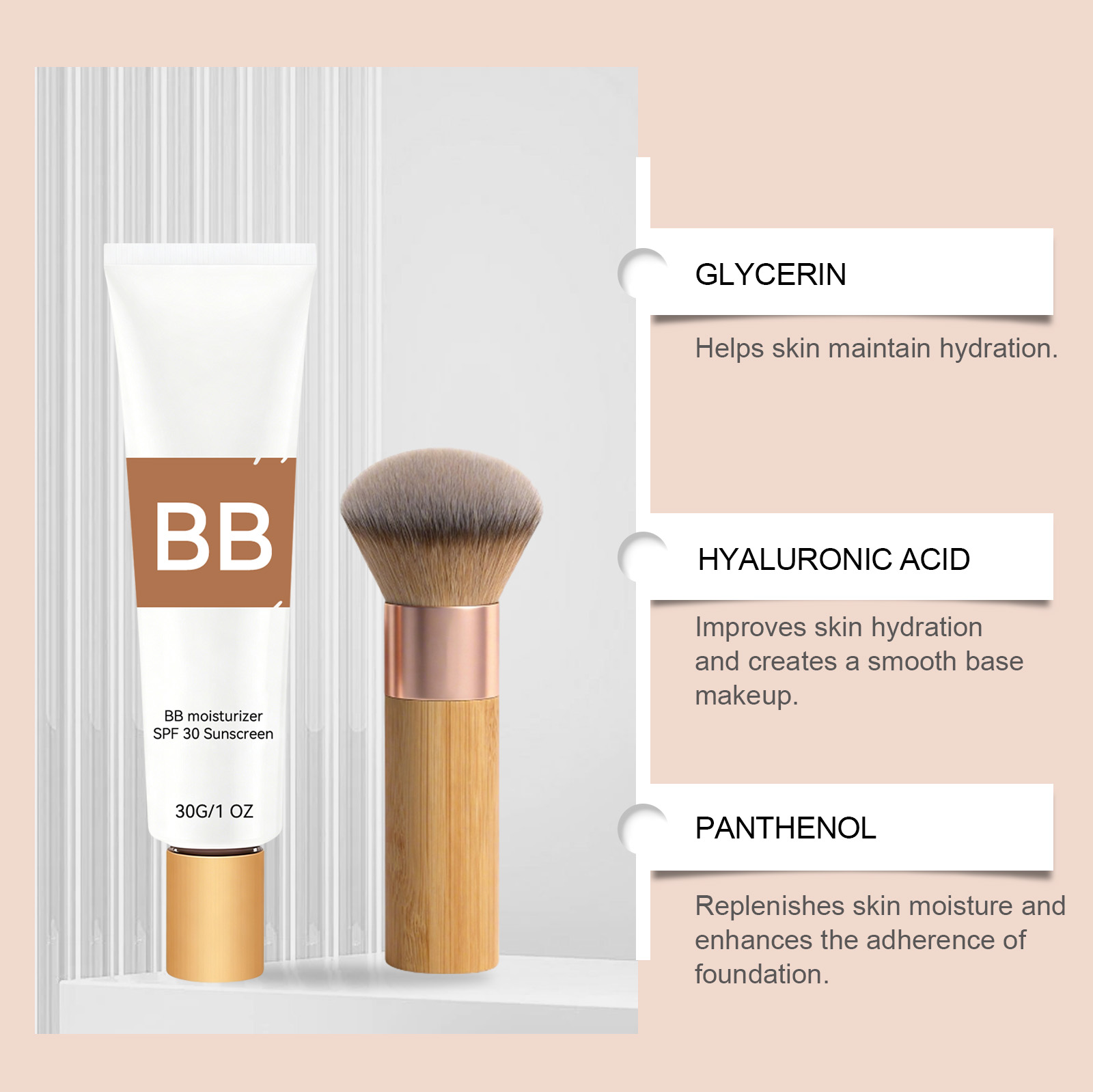 SPF 30 Tinted Moisturizer BB C - огляд і ціна Beauty Makeup Foundation