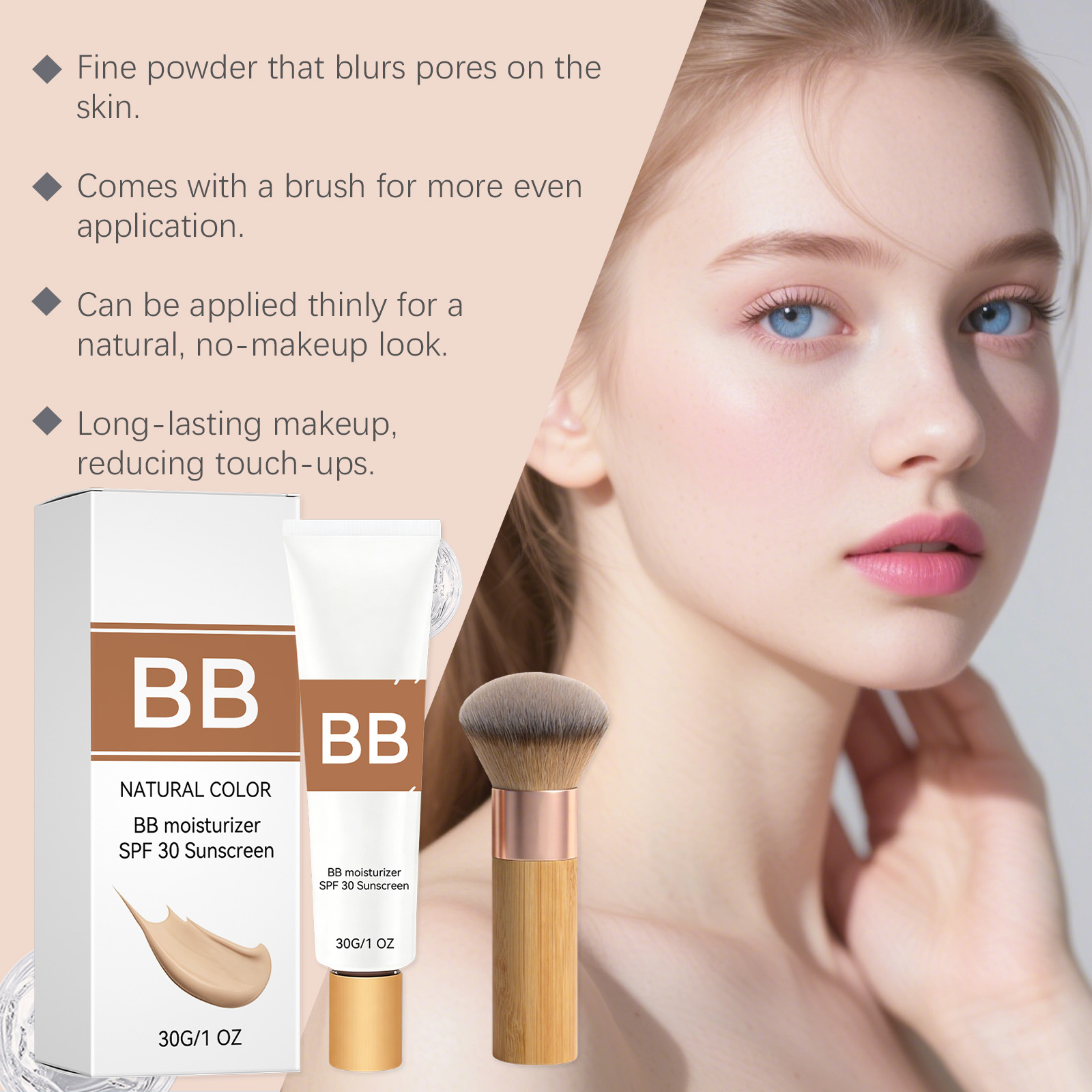 SPF 30 Tinted Moisturizer BB C - огляд і ціна Beauty Makeup Foundation