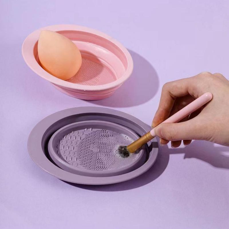 Folding Powder Puff Cleaning B - огляд і ціна Beauty Makeup Kit