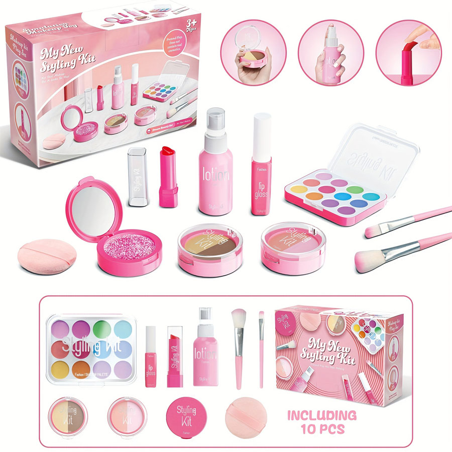 Children's Makeup Toy Set Simu - огляд і ціна Beauty Makeup Tool Collection