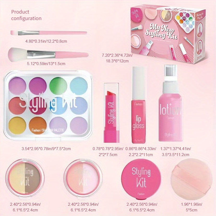 Children's Makeup Toy Set Simu - огляд і ціна Beauty Makeup Tool Collection
