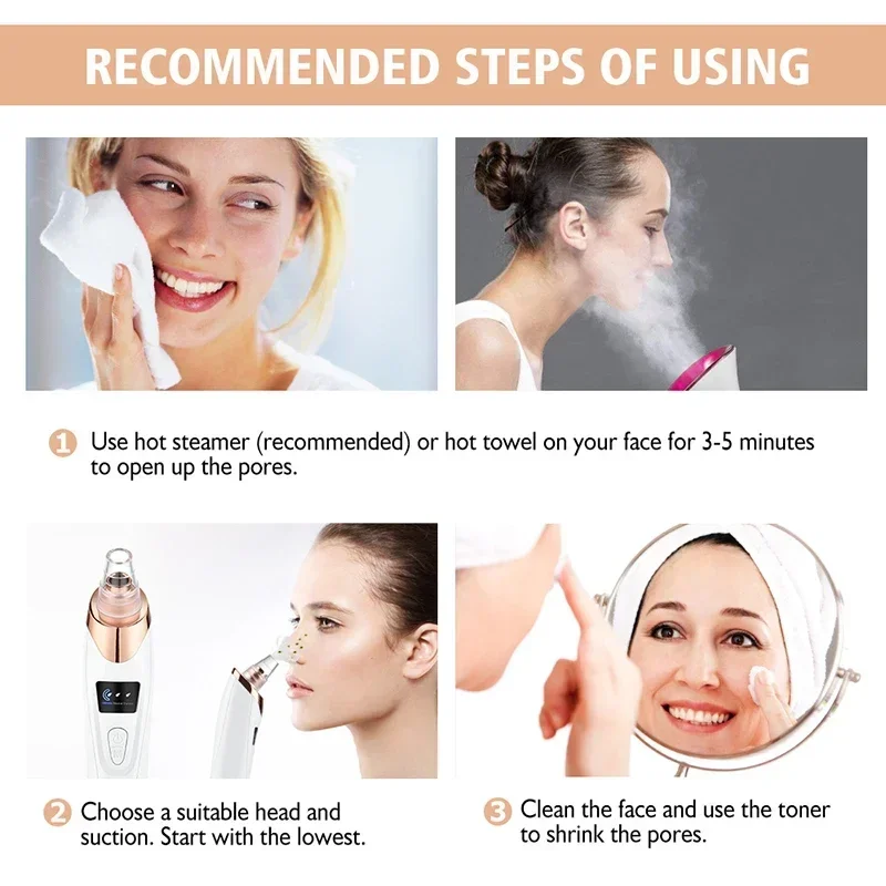 Blackhead Remover Vacuum Sucti - огляд і ціна Pore Vacuum