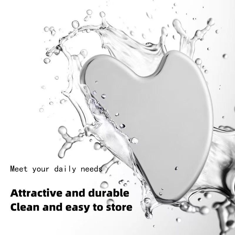 Stainless Steel Scraper, Heart - огляд і ціна Beauty Makeup Foundation