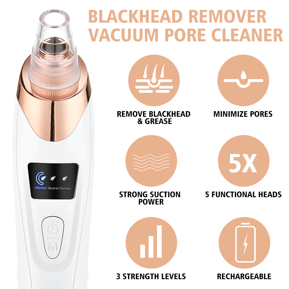 Vacuum Suction Blackhead Remov - огляд і ціна Pore Vacuum