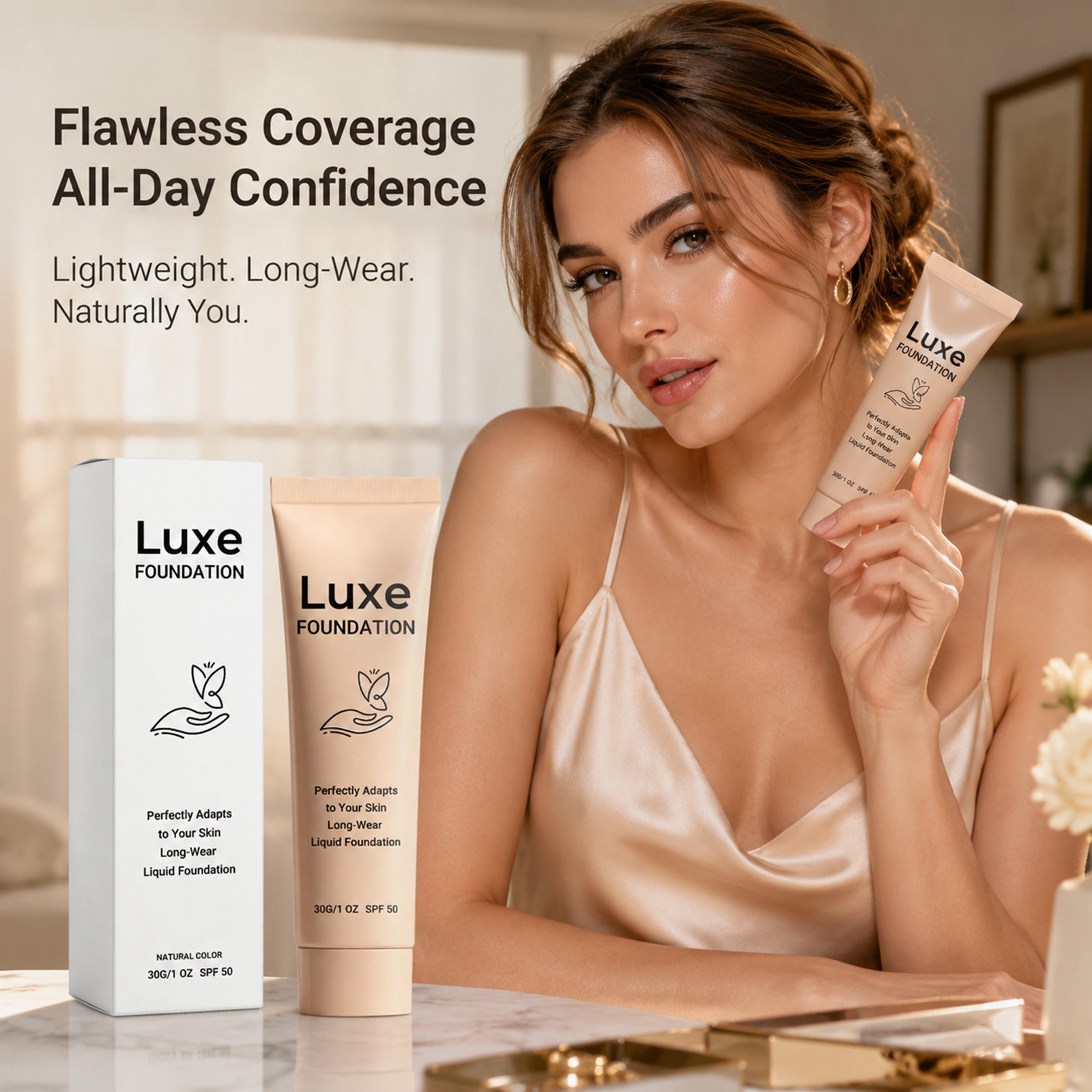 SPF 50+ Color Changing Foundat - огляд і ціна Beauty Makeup Foundation