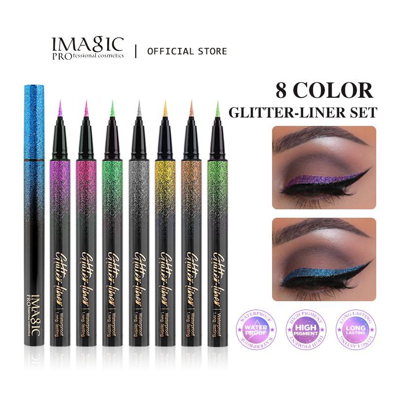 IMAGIC 8 Color Glitter Eyeline - огляд і ціна Beauty Makeup Images
