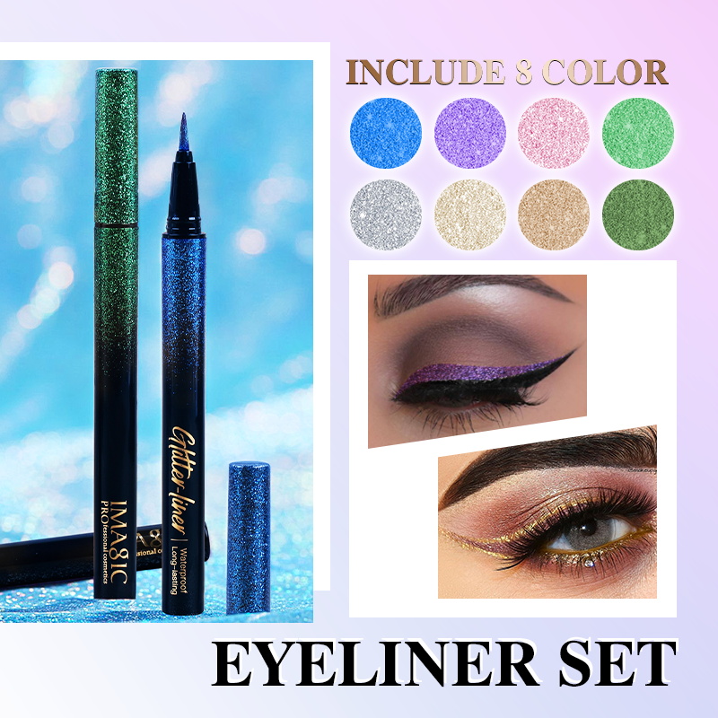 IMAGIC 8 Color Glitter Eyeline - огляд і ціна Beauty Makeup Images