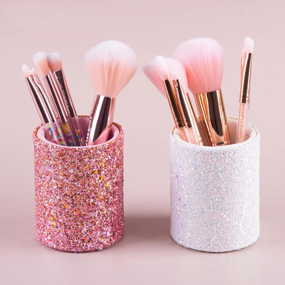 Sparkling Makeup Brush Bucket  - огляд і ціна Beauty Kiss Makeup