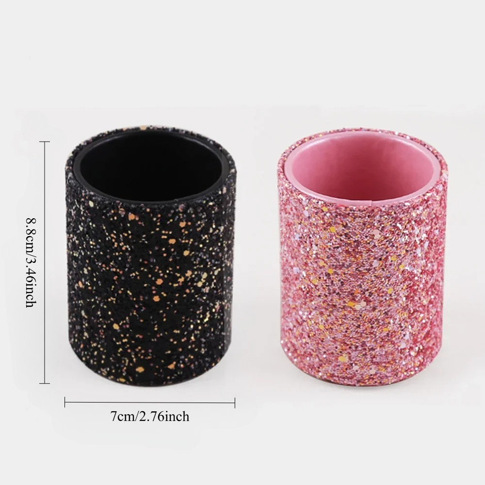 Sparkling Makeup Brush Bucket  - огляд і ціна Beauty Kiss Makeup