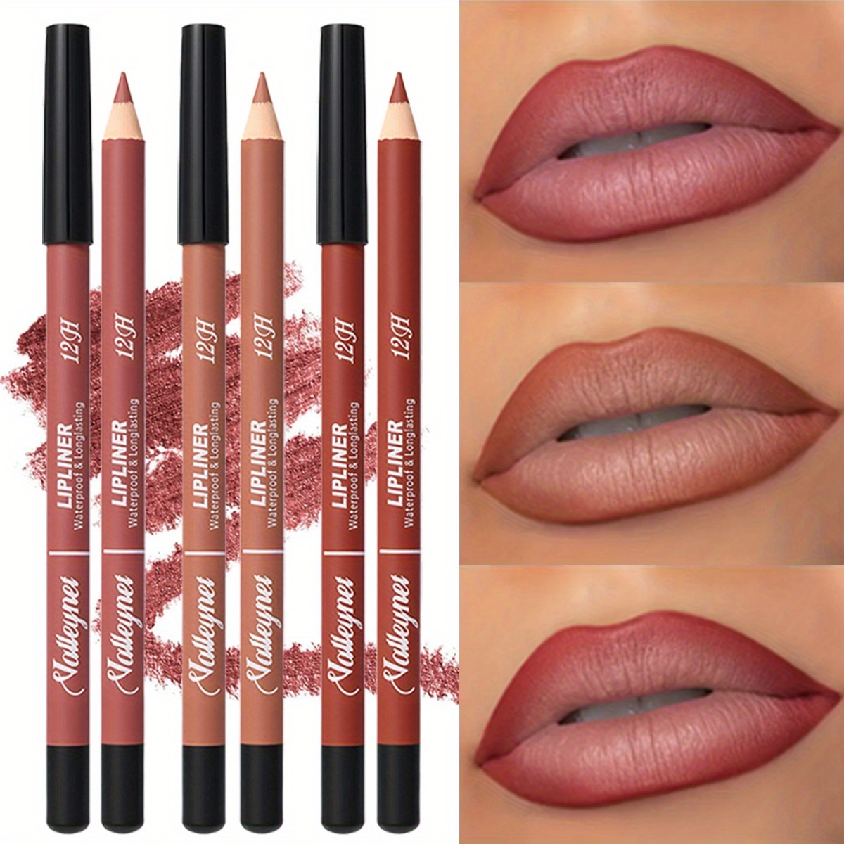 3 Colors Matte Lip Liner Penci - огляд і ціна Lip Liner Pencil