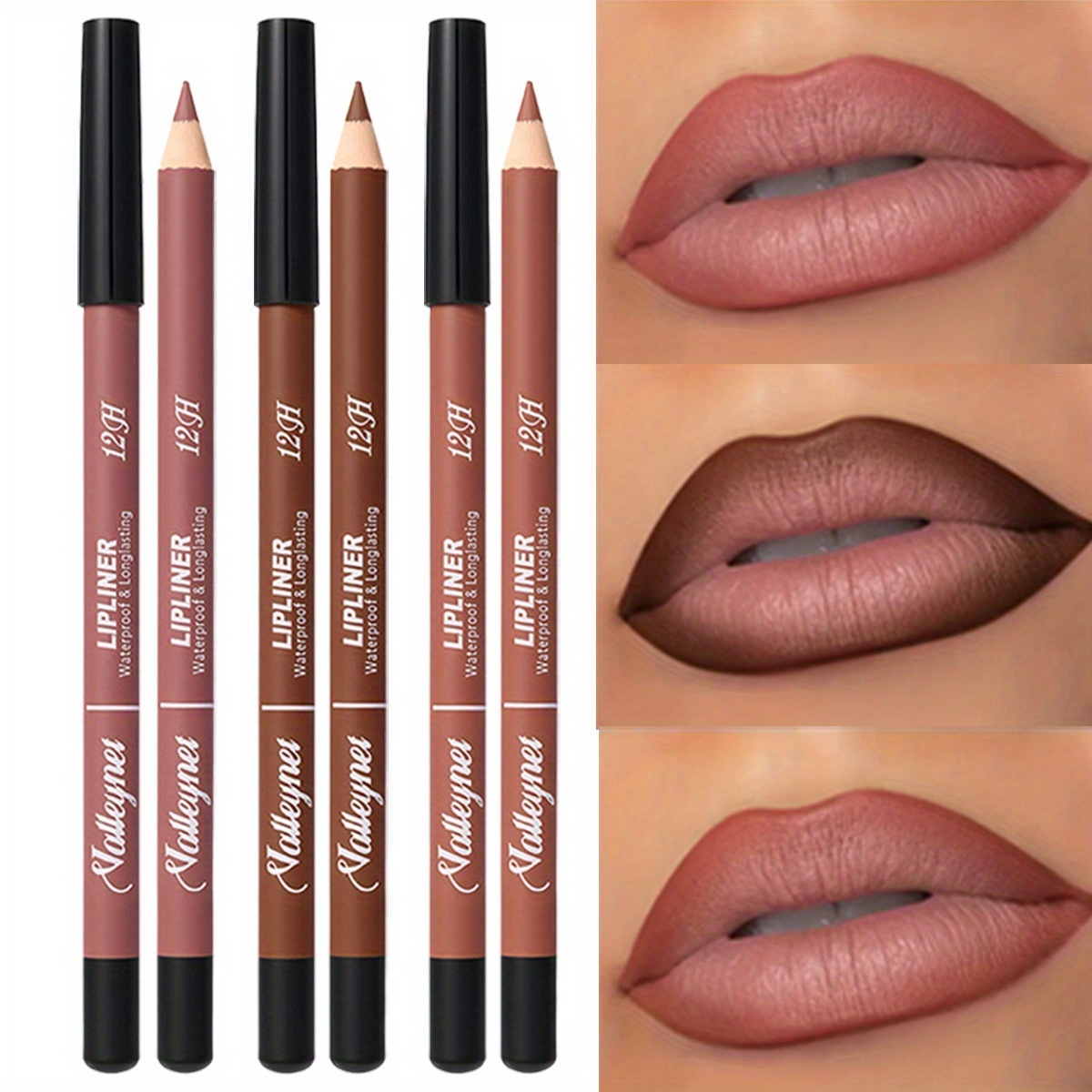 3 Colors Matte Lip Liner Penci - огляд і ціна Lip Liner Pencil