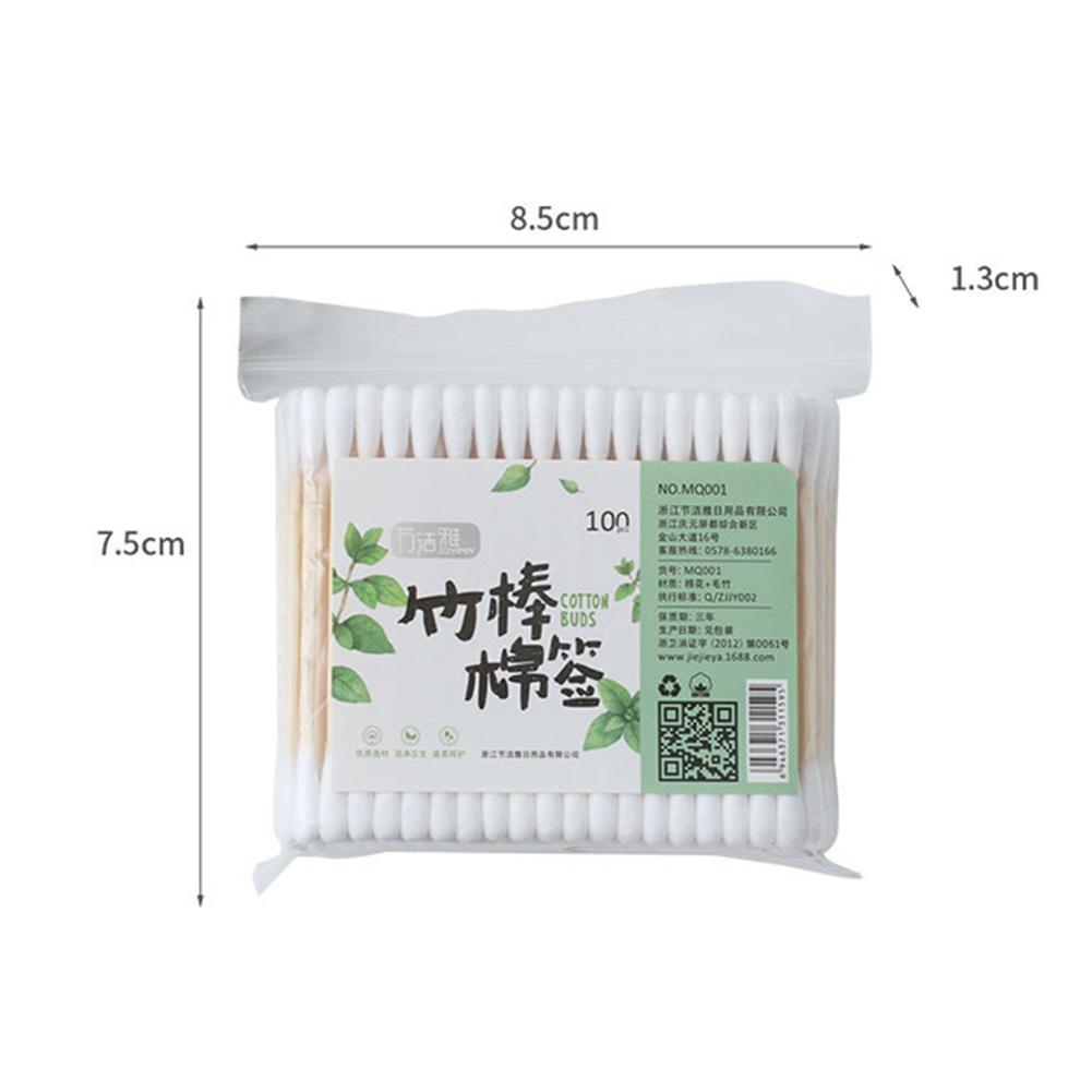 10/100pcs Disposable Cotton Sw - огляд і ціна Beauty With Makeup