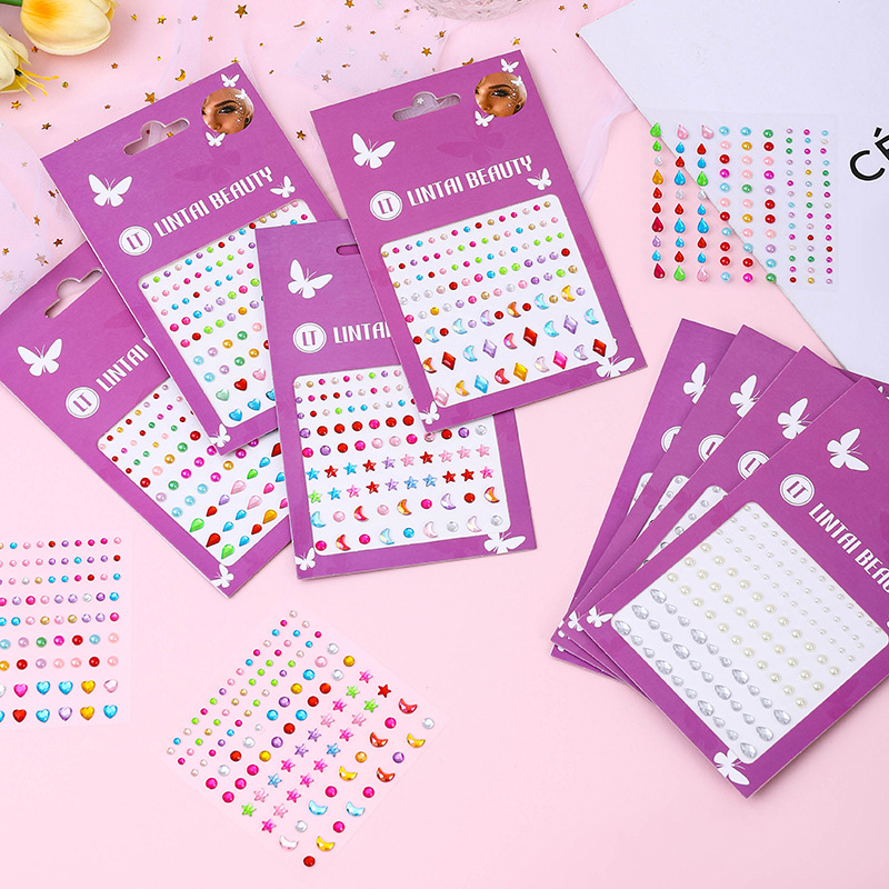 Hot Selling Face Gems Stickers - огляд і ціна Beauty With Makeup