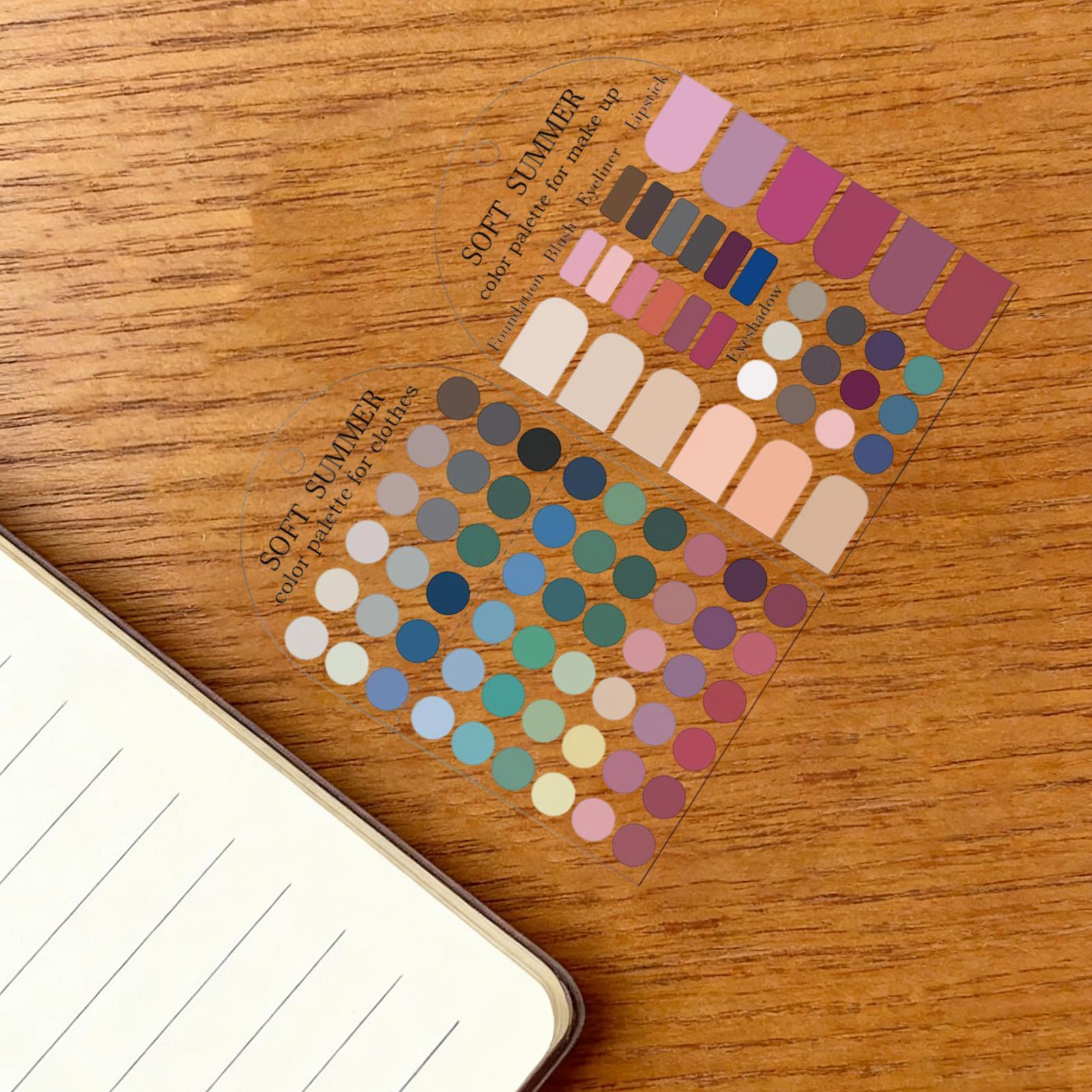 Soft Summer Color Palette Card - огляд і ціна Beauty Kiss Makeup