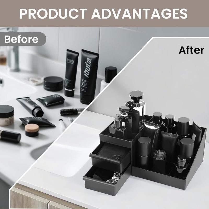 Black Skincare Organizer with  - огляд і ціна Beauty Kiss Makeup
