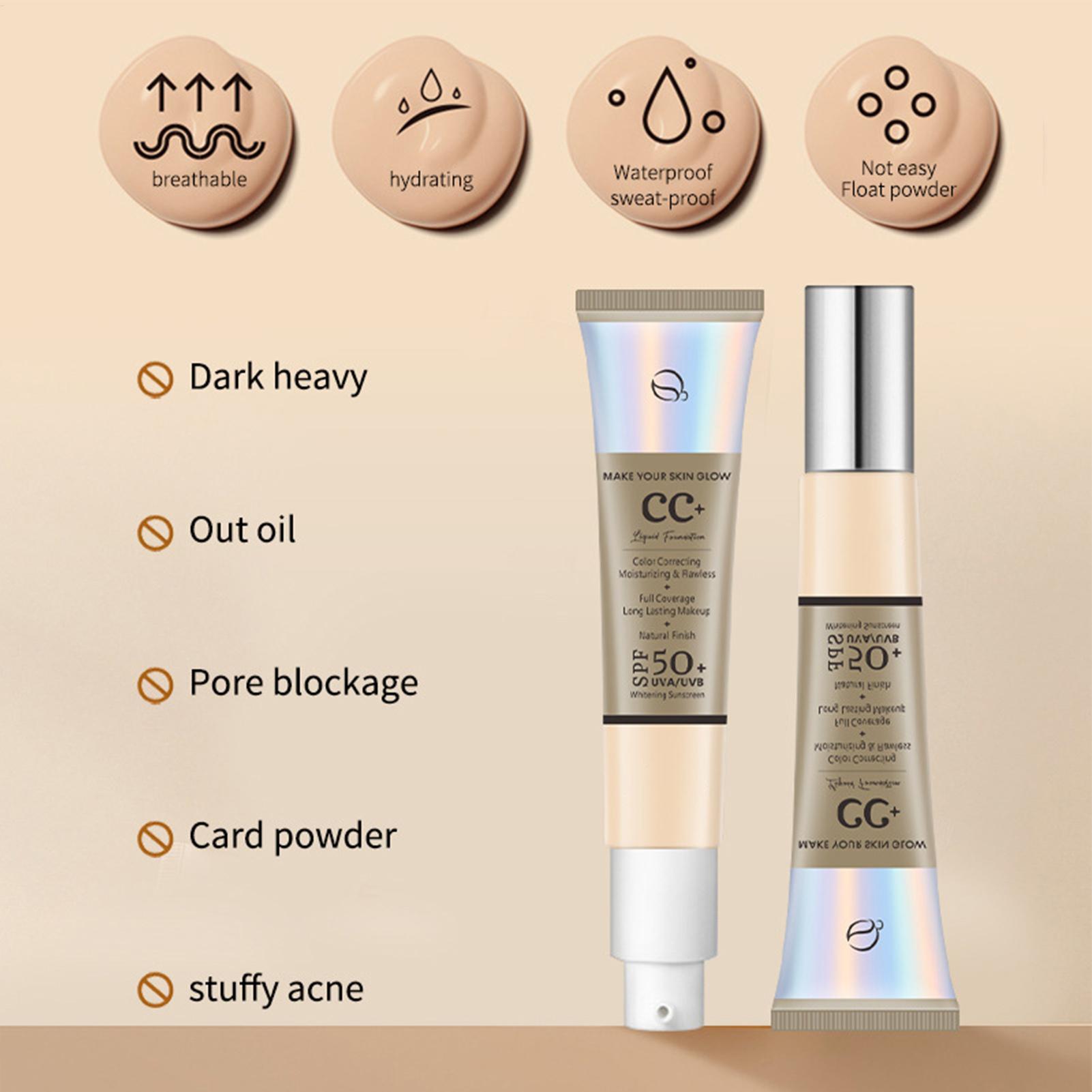 CC Cream Foundation SPF 50 Sun - огляд і ціна Beauty Makeup Foundation