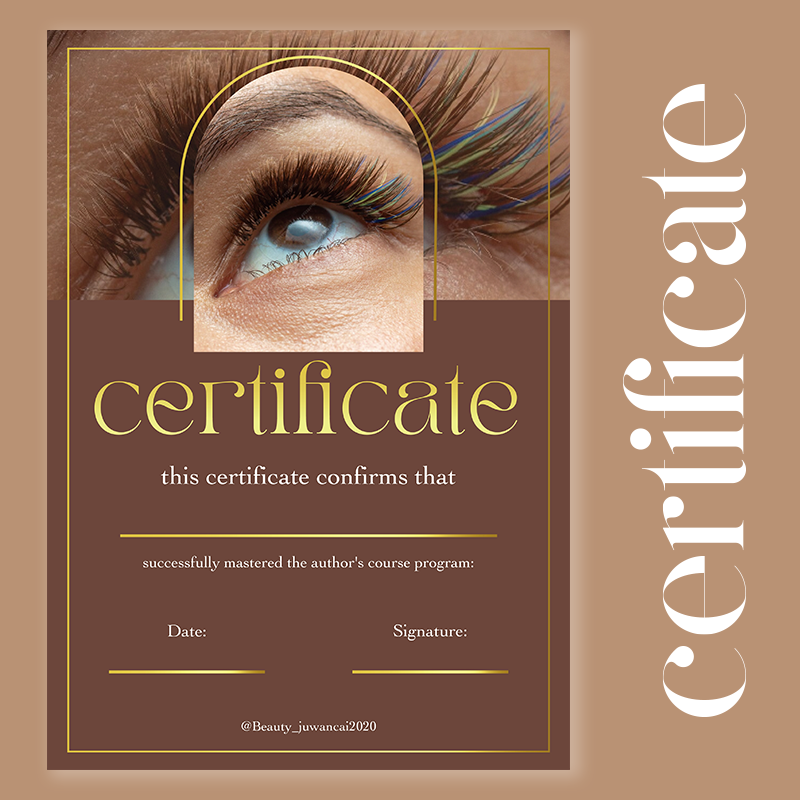 Custom Training Certificates H - огляд і ціна Beauty Makeup Certificate