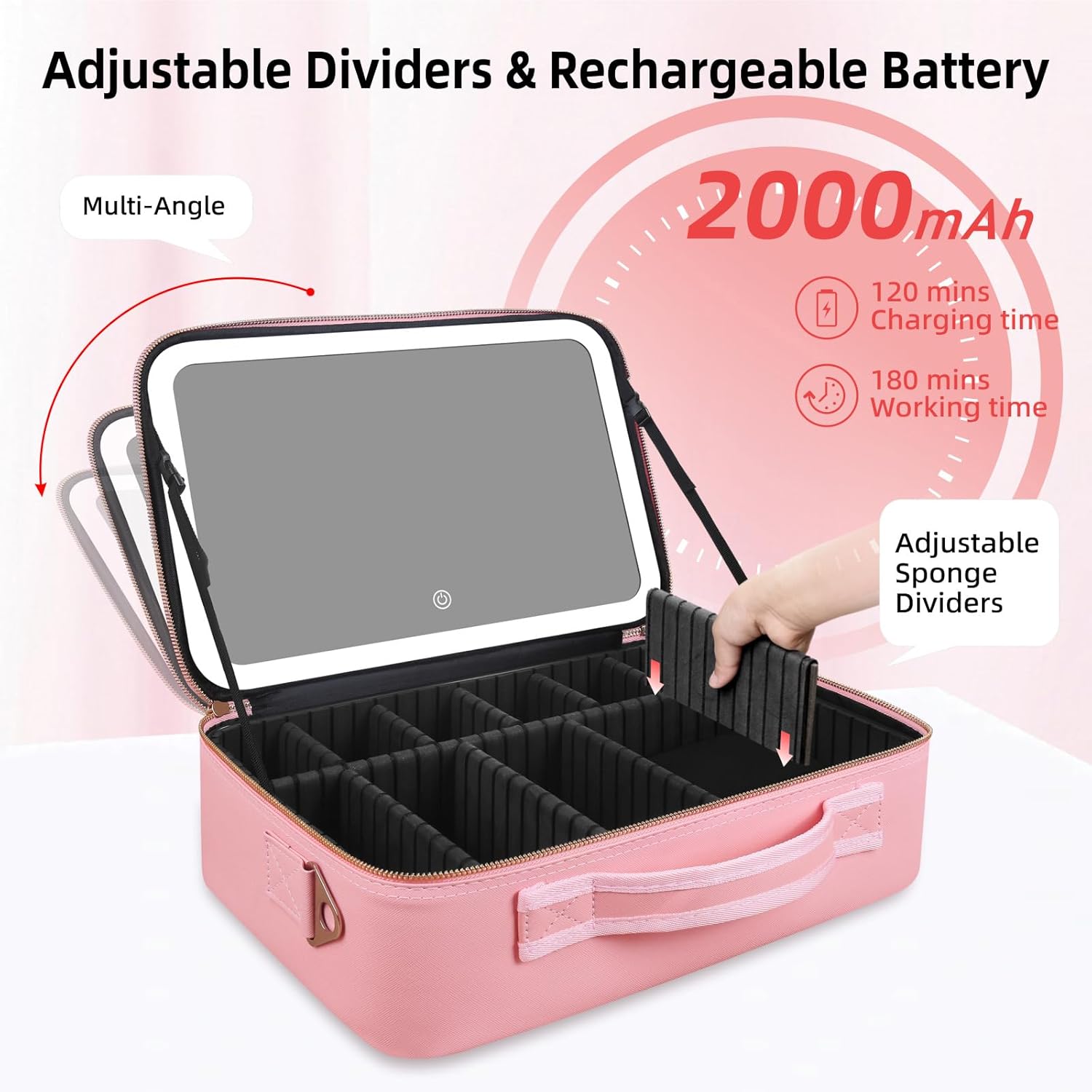 Large Capacity Makeup Bag 15'' - огляд і ціна Beauty Makeup Vanity