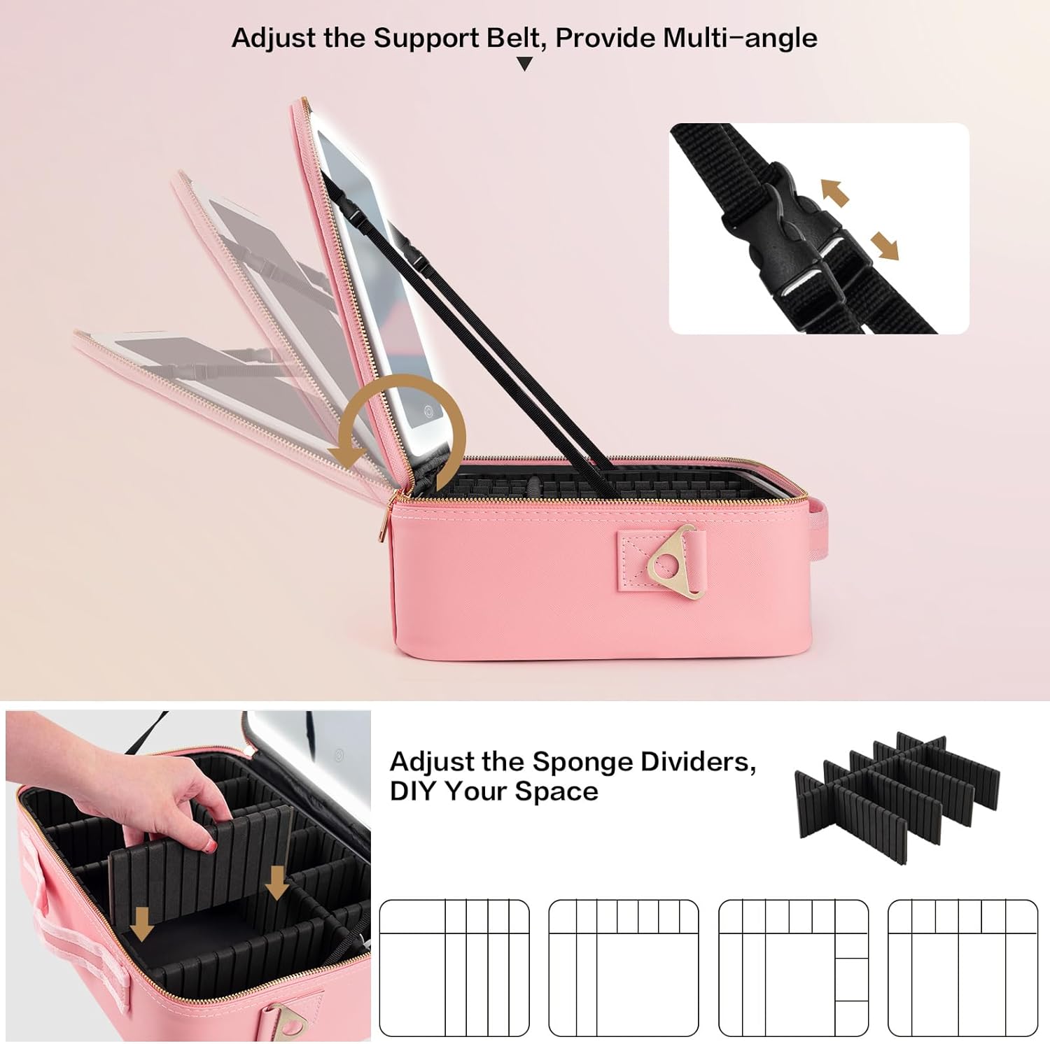 Large Capacity Makeup Bag 15'' - огляд і ціна Beauty Makeup Vanity